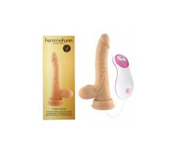   Femmefunn Turbo Baller 8 Function Rotating Silicone Vibrator 